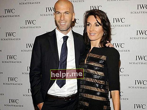 Zinedine Zidane și Veronique Zidane