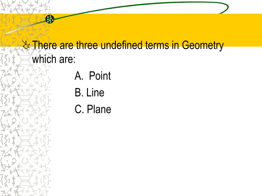Čo sú definované a nedefinované pojmy v geometrii?