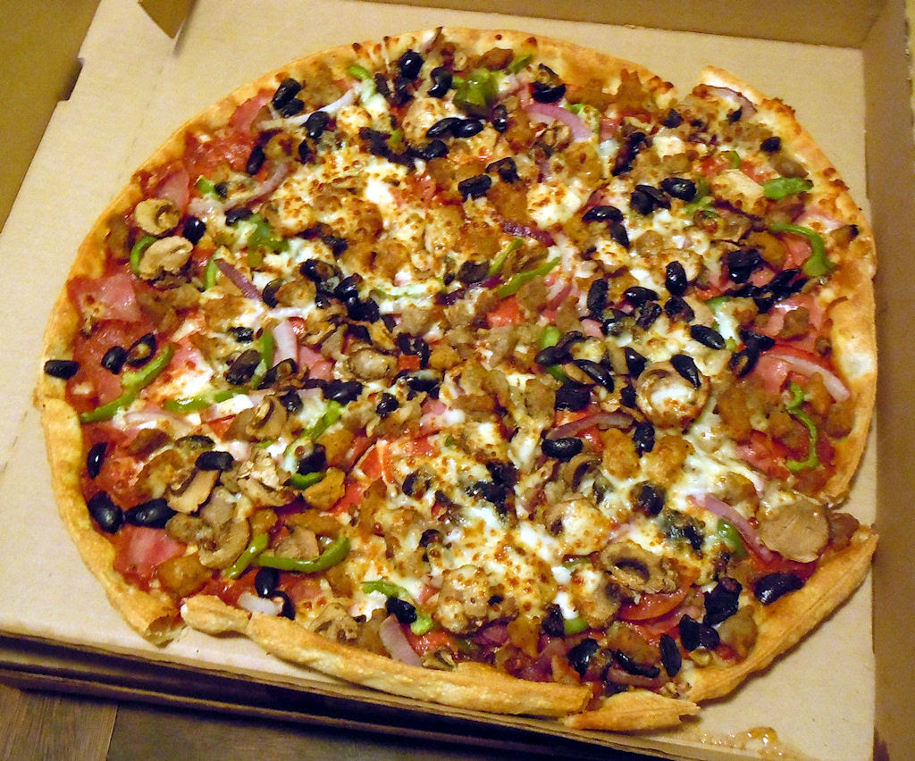 Aké polevy sú na najvyššej pizzi z Pizza Hut?