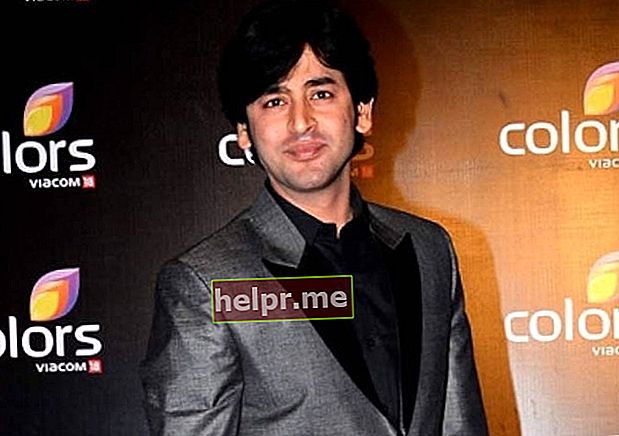 Shashank Vyas tijdens Colors TV Party in 2015