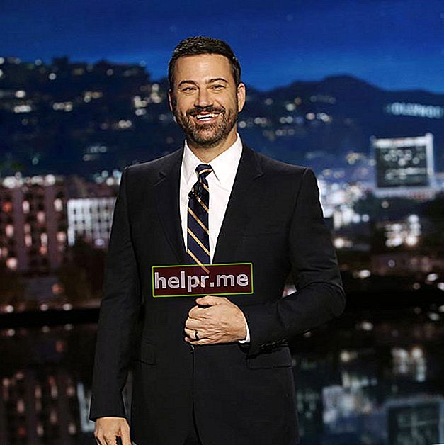 Jimmy Kimmel presentando su espectáculo