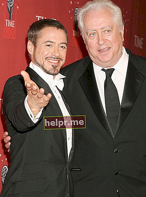 Robert Downey Sr. at Robert Downey Jr.