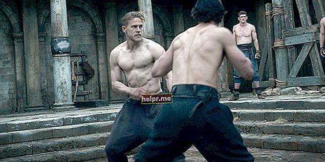 Charlie Hunnam Workout and Diet voor King Arthur: Legend of the Sword (2017)