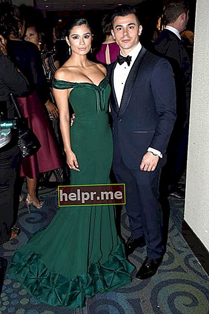 Diane Guerrero i Joseph Ferrera a la festa prèvia al sopar dels corresponsals de la Casa Blanca de 2016