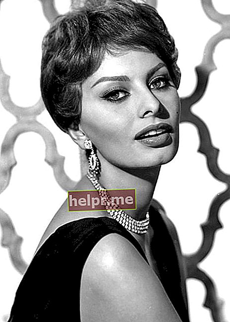 Sophia Loren kako se vidi na vintage slici