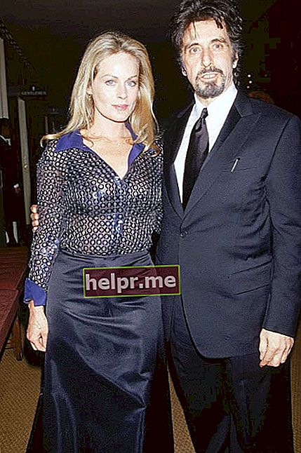 Beverly D'Angelo i Al Pacino en una funció pública