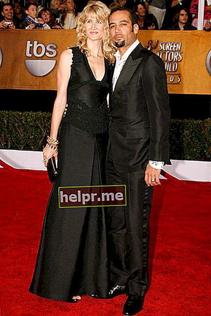 Laura Dern ir Benas Harperis SAG apdovanojimuose.