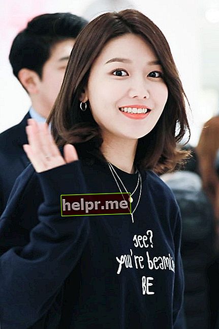 Sooyoung visto en febrero de 2018