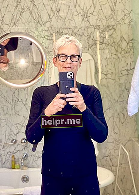 Džejmi Li Kertis na Instagram selfiju iz marta 2020