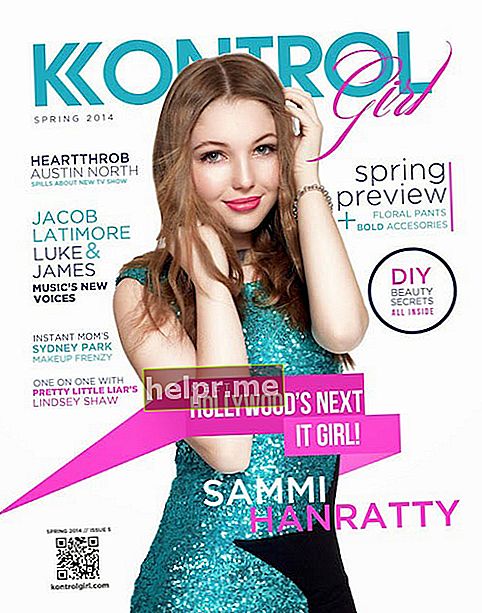 Sammi Hanratty para Kontrol Girl Magazine primavera 2014
