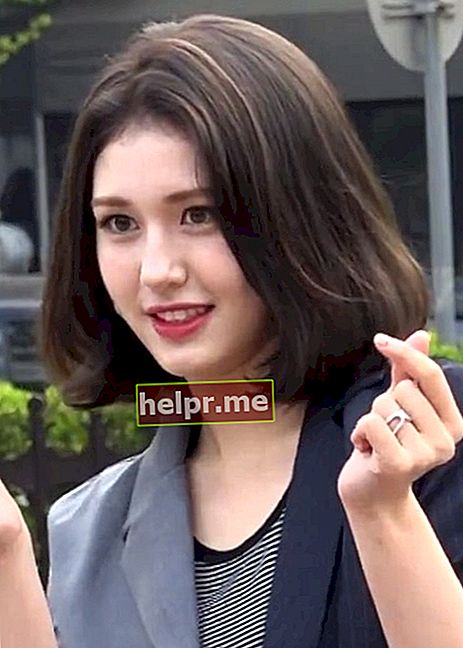 Jeon So-mi așa cum se vede într-o fotografie făcută în aprilie 2018