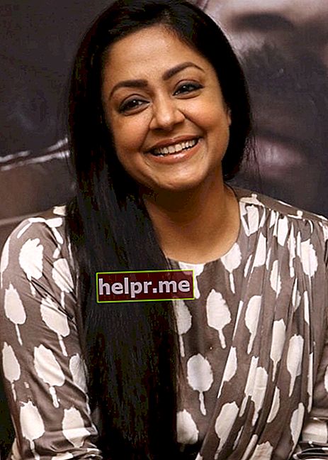 Jyothika como se ve en una foto tomada en diciembre de 2019