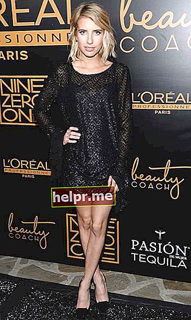 Emma Roberts en la fiesta de lanzamiento de Nine Zero One Salon Melrose Place en Los Ángeles en enero de 2015