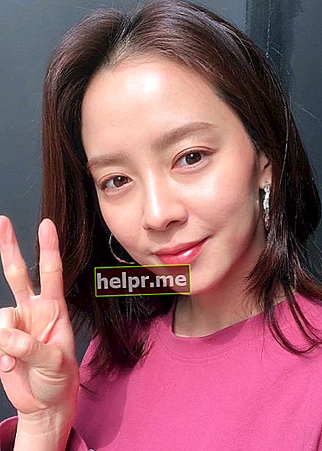 Song Ji-Hyo como se ve en una publicación de Instagram en marzo de 2019