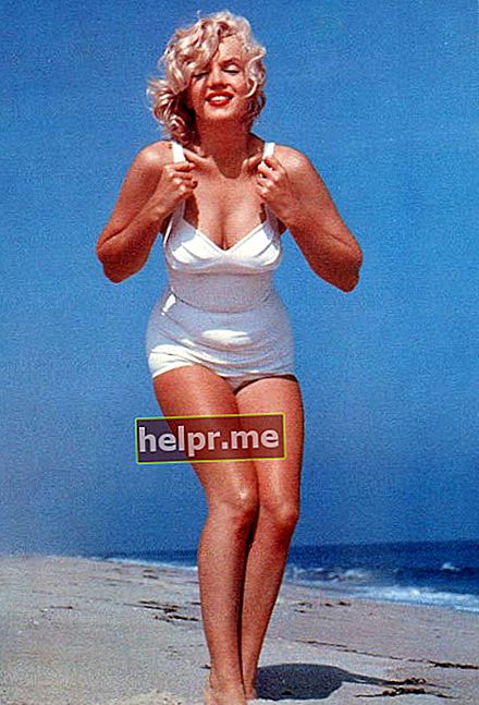 Marilyn Monroe pozira za fotografiranje kupaćih kostimaMaryn Monroe pozira za fotografiranje kupaćih kostima