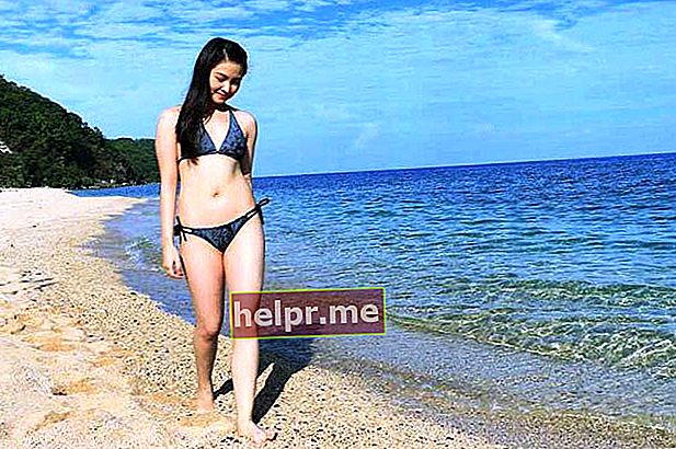 Barbie Forteza en bikini junto al mar como se vio en las redes sociales en 2017