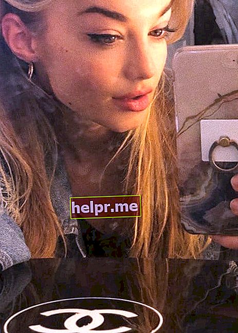 Monica Ollander en una selfie en abril de 2018