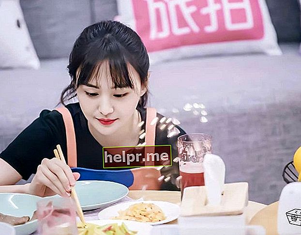 Zheng Shuang en una publicación de Instagram como se vio en septiembre de 2019