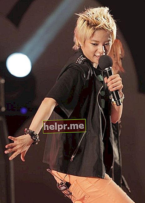 Amber Liu en la foto mientras actuaba en el Music Show en la Plaza de Seúl el 4 de julio de 2011