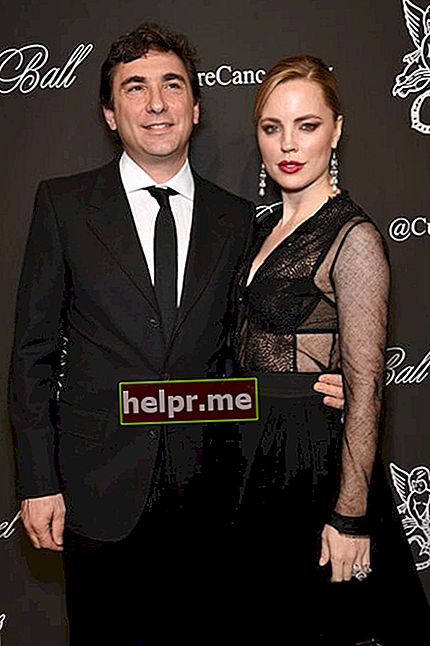 Jean David Blanc și actrița Melissa George participă la Angel Ball 2014 găzduit de Gabrielle's Angel Foundation la Cipriani Wall Street pe 20 octombrie 2014 în New York City