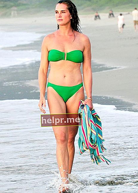 Brooke Shields își dezvăluie corpul impecabil de plajă în timp ce face o plimbare după-amiaza târziu în marea mexicană