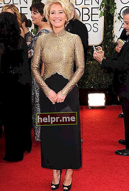 Emma Thompson la Premiile Globul de Aur 2014 de la Beverly Hills, California