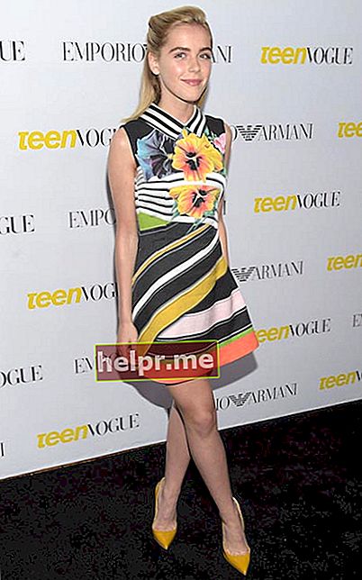 Kiernan Shipka en la celebración de Teen Vogue de la edición anual de Young Hollywood el 2 de octubre de 2015