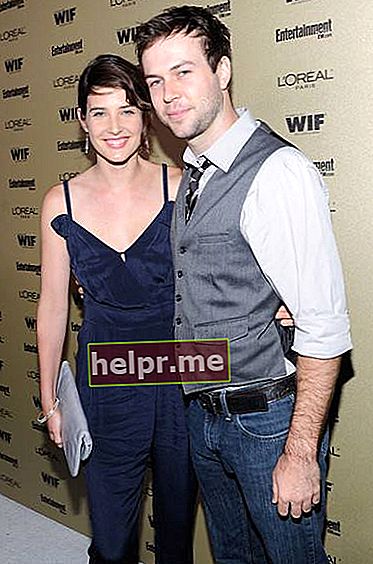 Cobie Smulders con su esposo Taram Killam