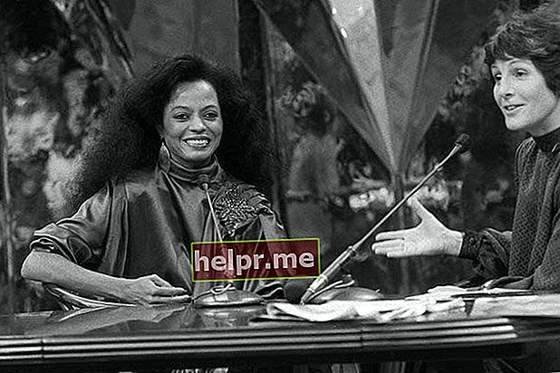 Diana Ross en el programa 'Mies' en 1981