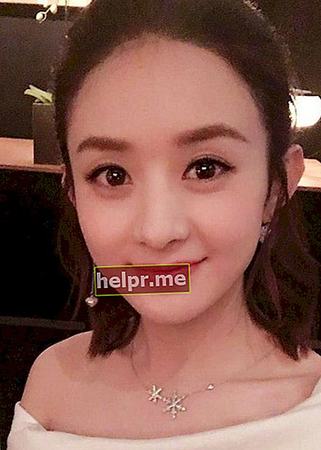 Zhao Li Ying într-un selfie pe Instagram, așa cum s-a văzut în august 2017