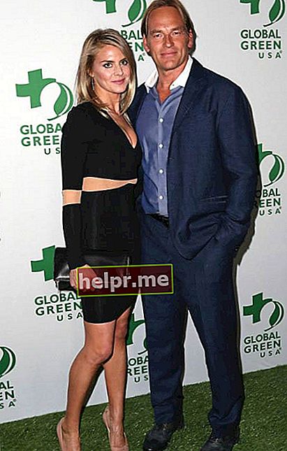 Eliza Coupe și Darin Olien la cea de-a 11-a petrecere anuală pre-Oscar a Global Green SUA în februarie 2014