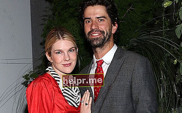 Lily Rabe at Hamish Linklater