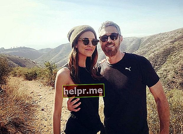 Odette Annable kasama si Dave Annable noong Enero 2018