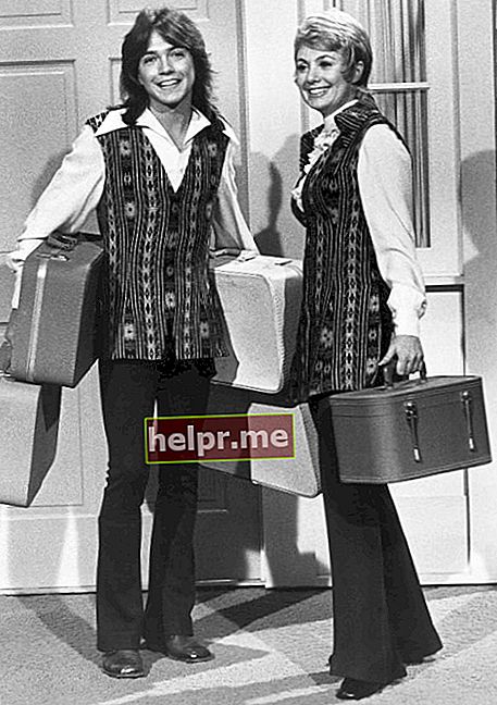 Shirley Jones com es veu en una imatge al costat de David Cassidy
