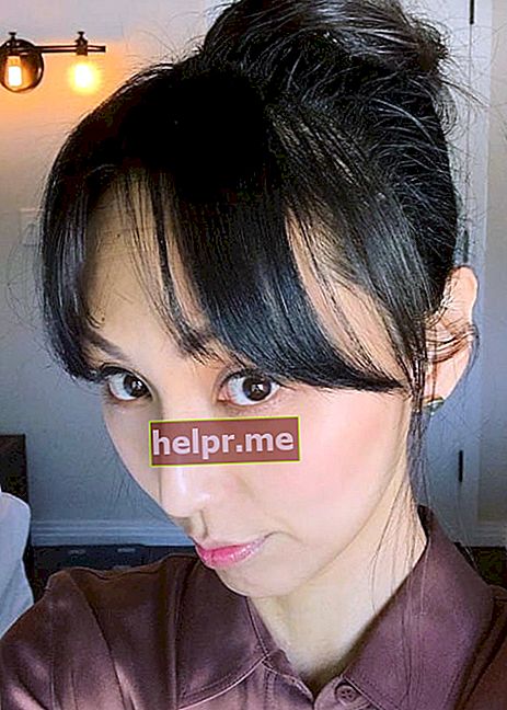 Linda Park in een Instagram-selfie zoals te zien in mei 2019