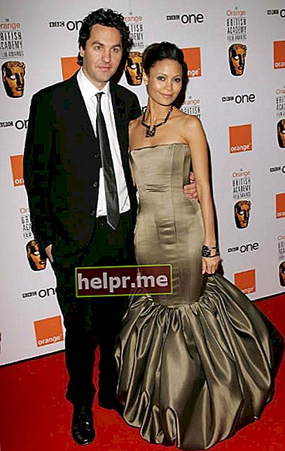 Thandie Newton și soțul Ol Parker la Orange British Academy Film Awards din februarie 2007