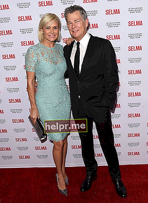 Yolanda Foster i el seu marit David Foster el 6 de desembre de 2014 a Califòrnia