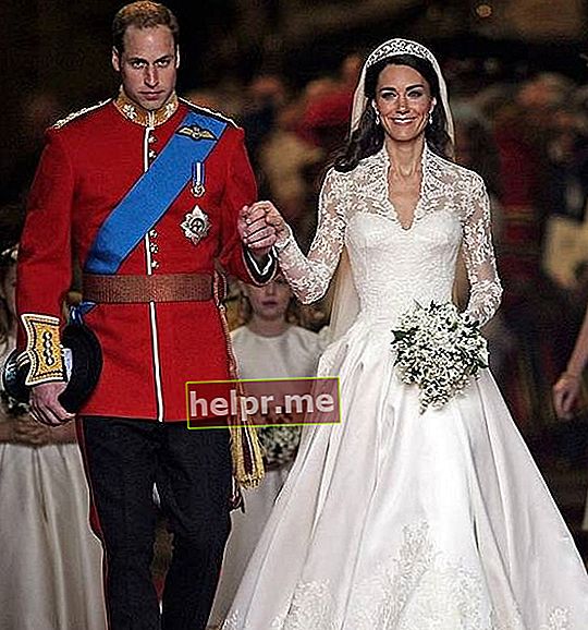 Escena de la boda de Kate Middleton y el Príncipe William