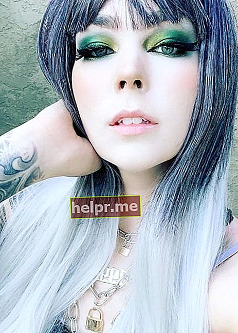 Suzy Berhow en una selfie d'Instagram tal com es va veure l'agost de 2019