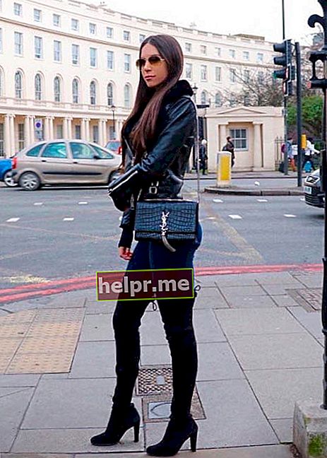 Ibinahagi ni Jen Selter ang isang larawan mula sa London sa kanyang Instagram noong Pebrero 2017