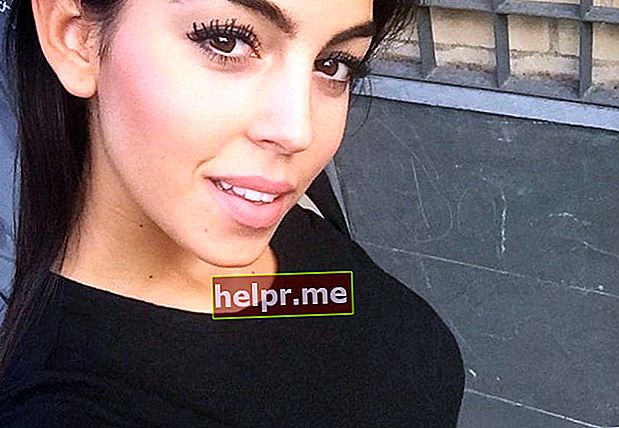 Georgina Rodríguez sa isang Instagram selfie na nakita noong Oktubre 2016