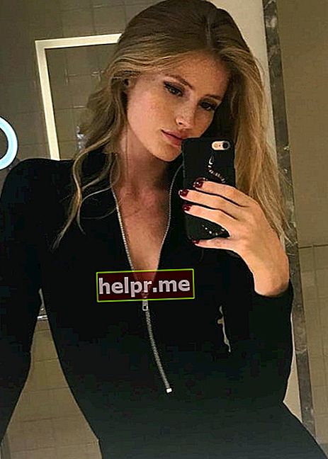 Annika Backes en una selfie de Instagram en agosto de 2017
