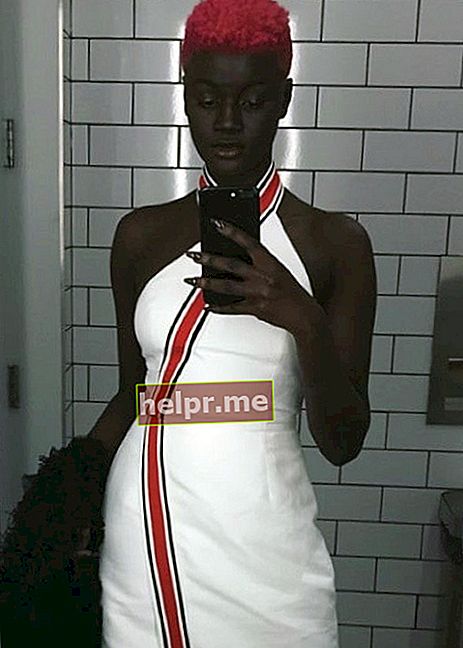 Khoudia Diop sa isang selfie na nakita noong Marso 2018