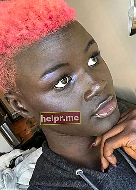 Khoudia Diop sa isang Instagram selfie na nakita noong Marso 2018