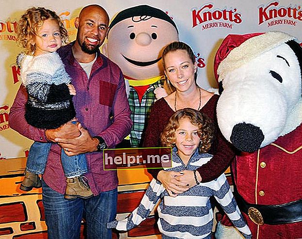 Kendra Wilkinson y Hank Baskett con 2 hijos
