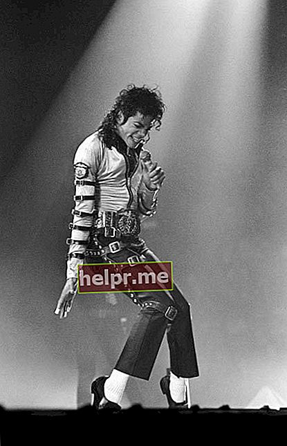 Michael Jackson na pozornici na svom koncertu