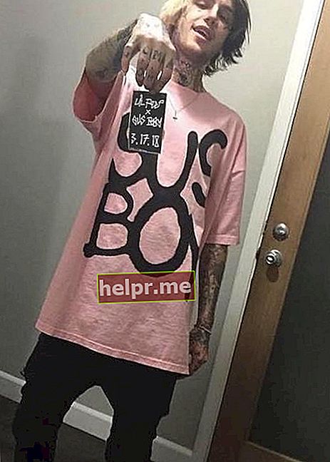 Lil Peep na staroj slici postavljenoj na Instagram 2018. godine