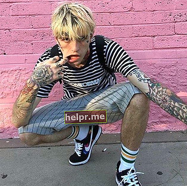 Lil Peep într-o fotografie Instagram în noiembrie 2017