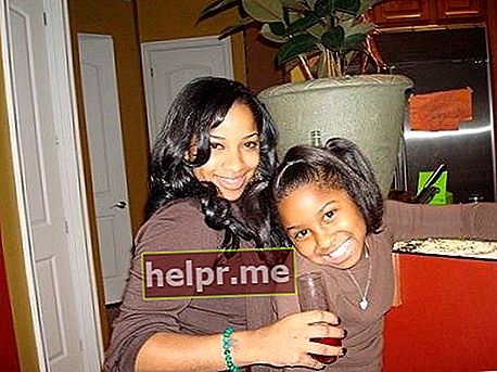 La ex esposa de Lil Wayne, Antonia Toya Carter, y su hija