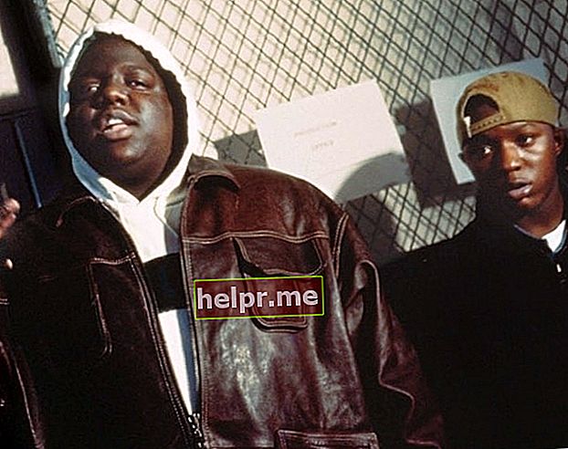 The Notorious B.I.G (esquerra) amb Lil Cease